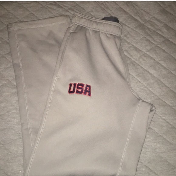 Thermafit USA NIKE sweatpants - SMALL - Picture 1 of 3